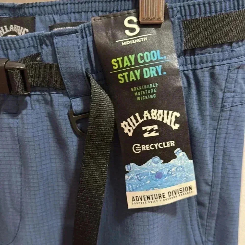 Billabong Surftrek Trail Short - Blue - Size Small - Picture 4 of 5